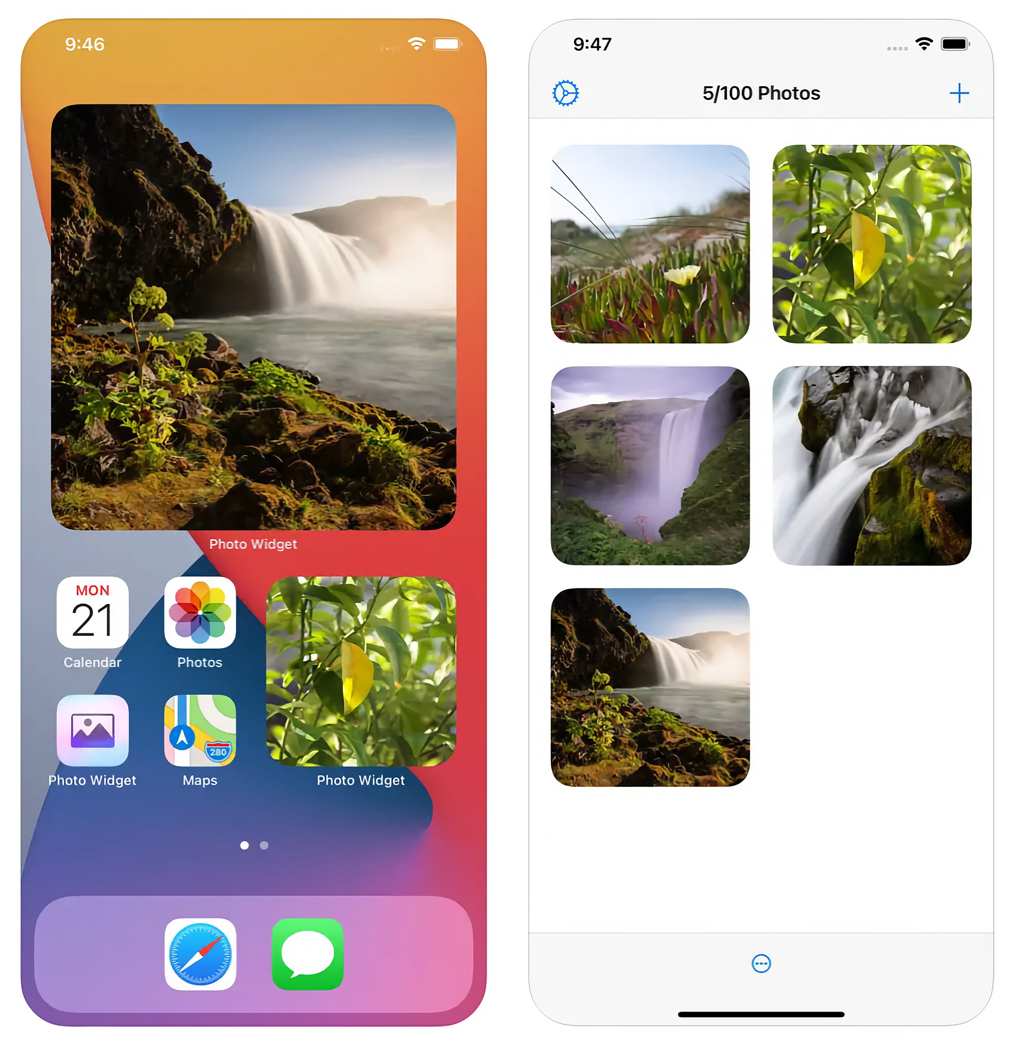App screenshot