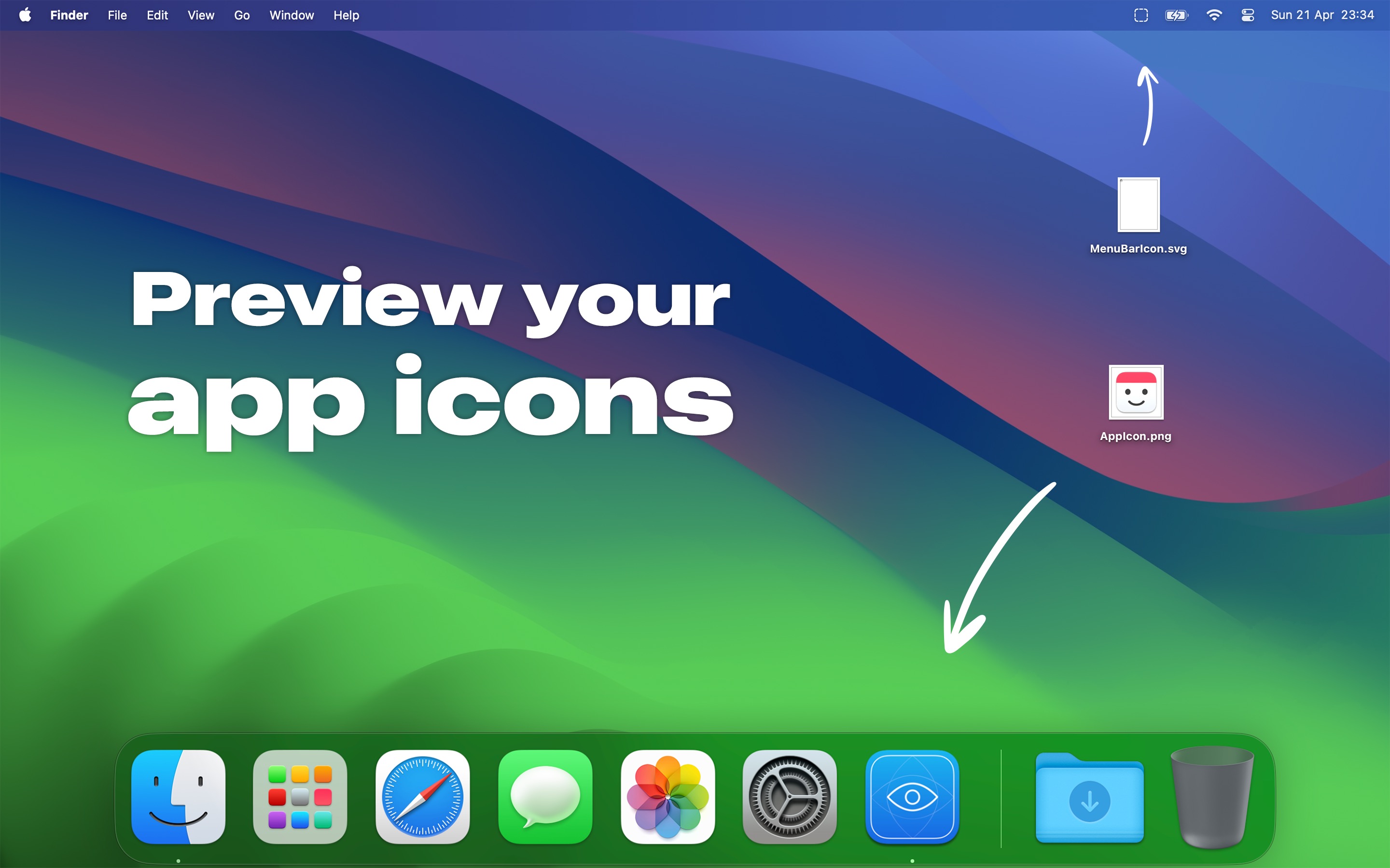 App screenshot