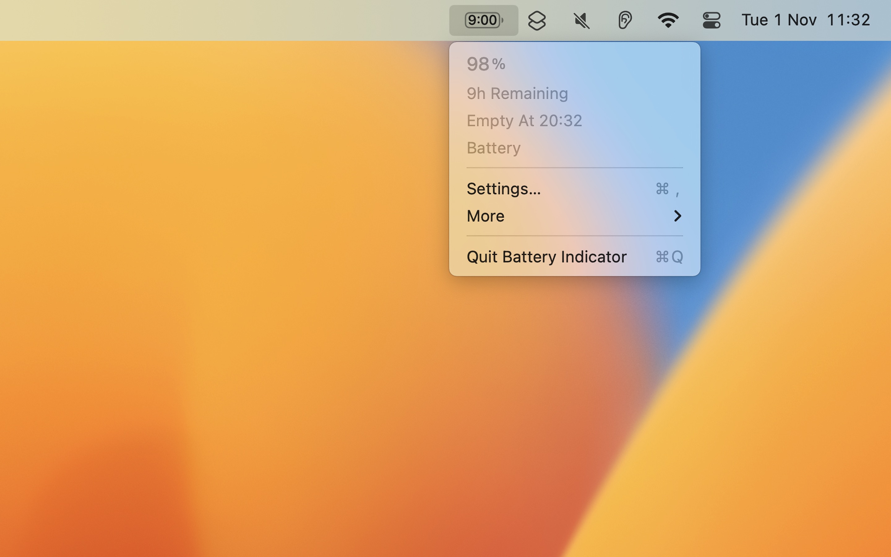 App screenshot