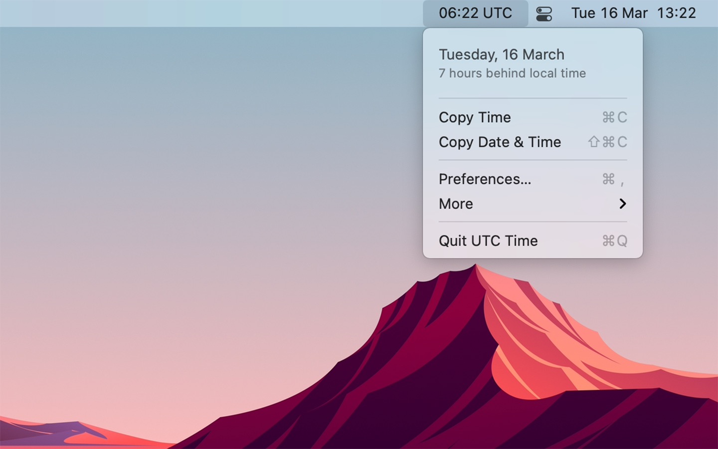 App screenshot