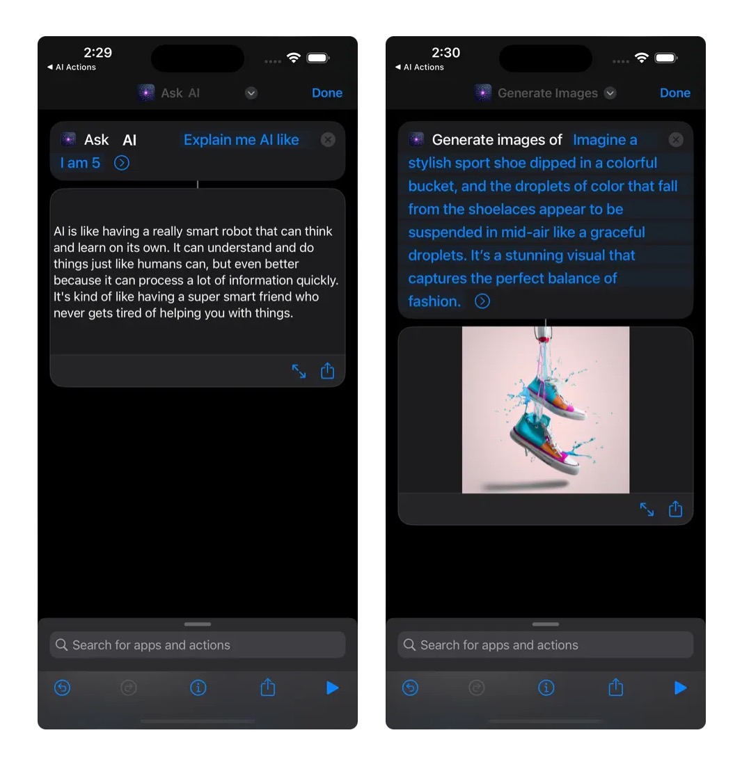 App screenshot