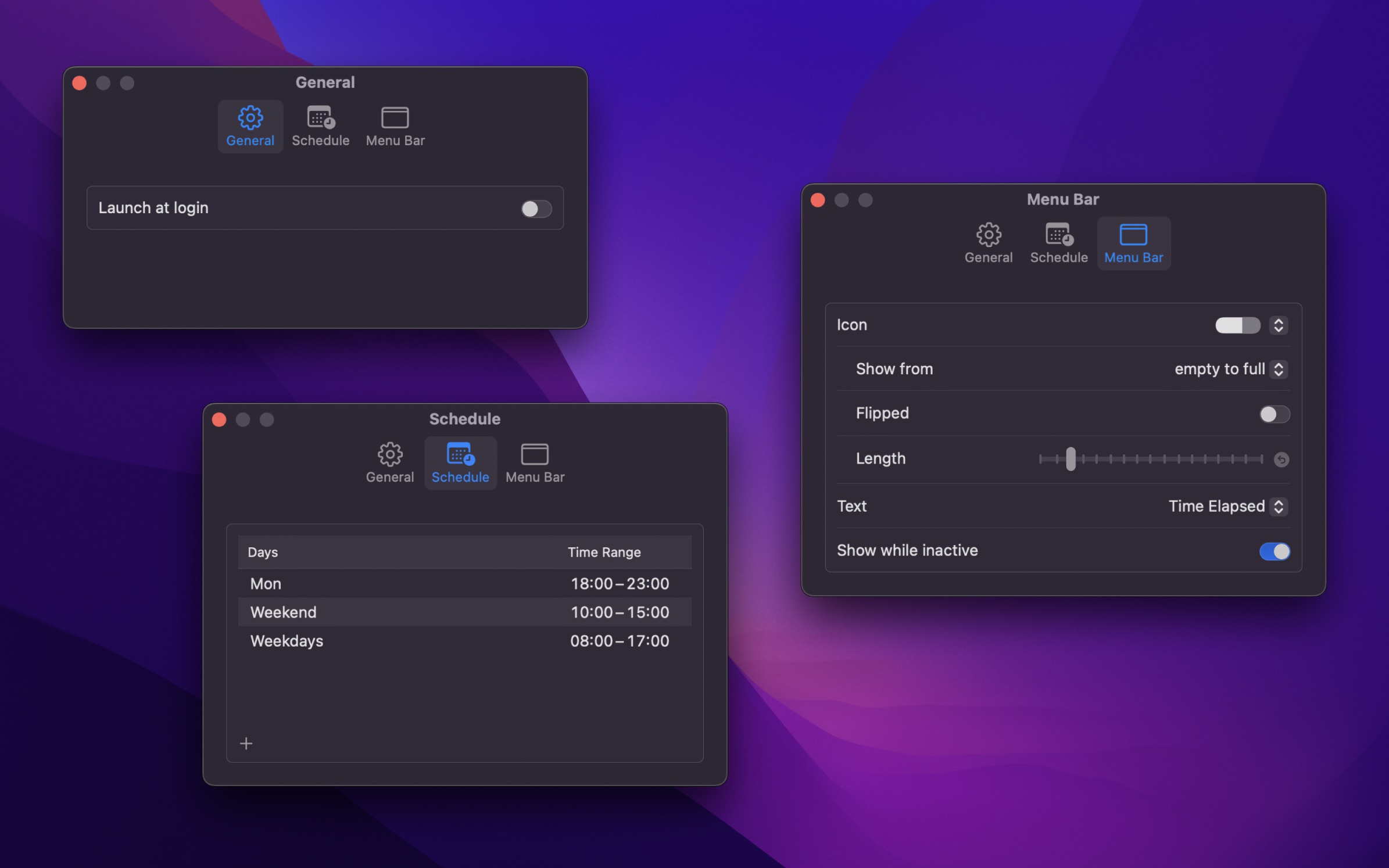 App screenshot
