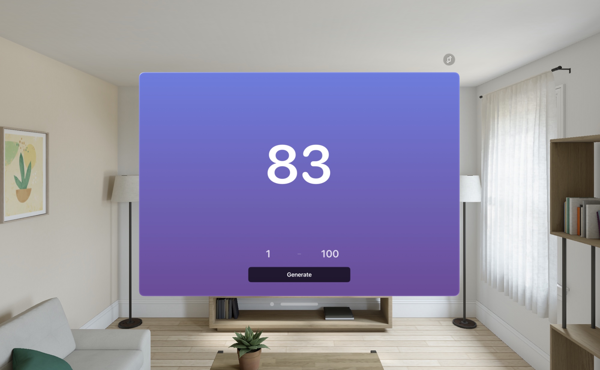 App screenshot