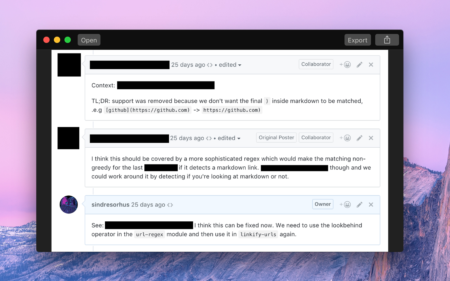 App screenshot